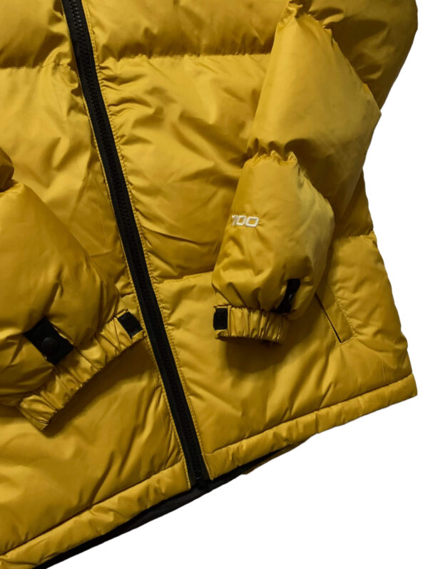 Mens North Face Retro 1996 Nuptse Jacket in Yellow - Image 6